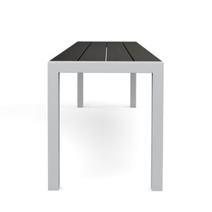 Bank Polywood 165cm, anthrazit