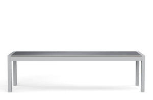 Bank Polywood 165cm, grau