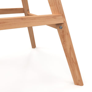 Tabourets de bar AMELIA, beige, lot de 2