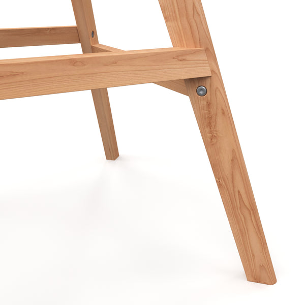 Tabourets de bar gris AMELIA, lot de 2