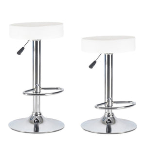 Bali bar stools, white, set of 2