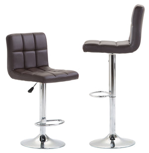 LIMA brown bar stools, set of 2