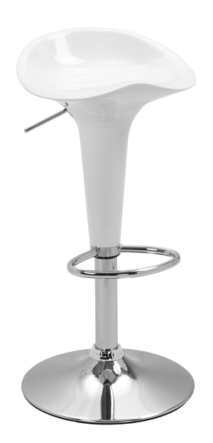 Stella white bar stools, set of 2
