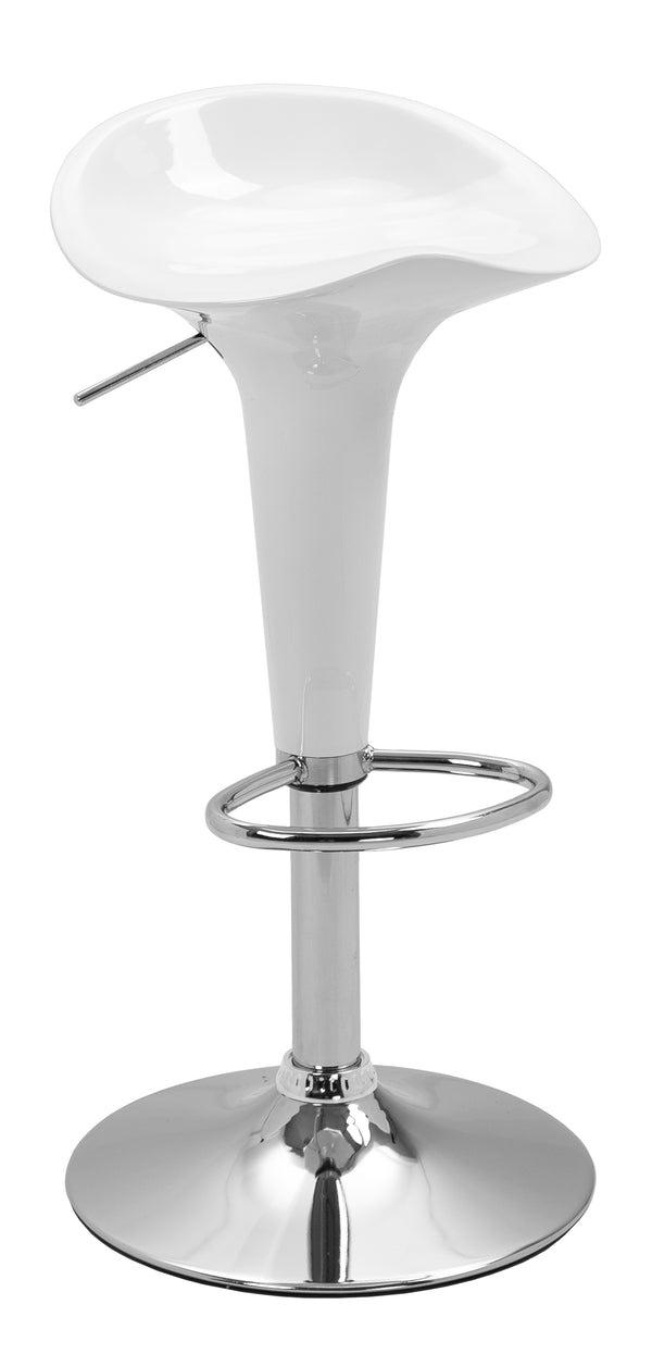 Stella white bar stools, set of 2