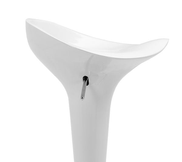 Stella white bar stools, set of 2
