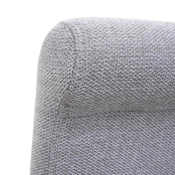 Barhocker Barstuhl Holz hellgrau helle Beine Stoff/Textil