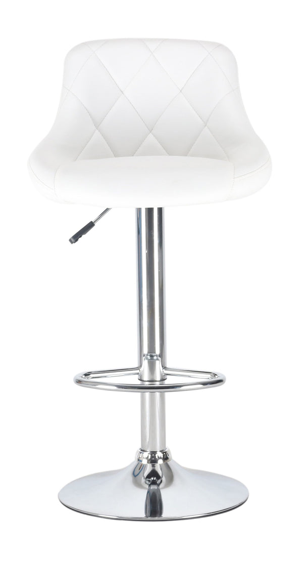 Jasper white bar stools in a set of 2