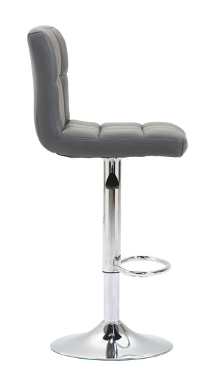 Lima grey bar stools in a set of 2