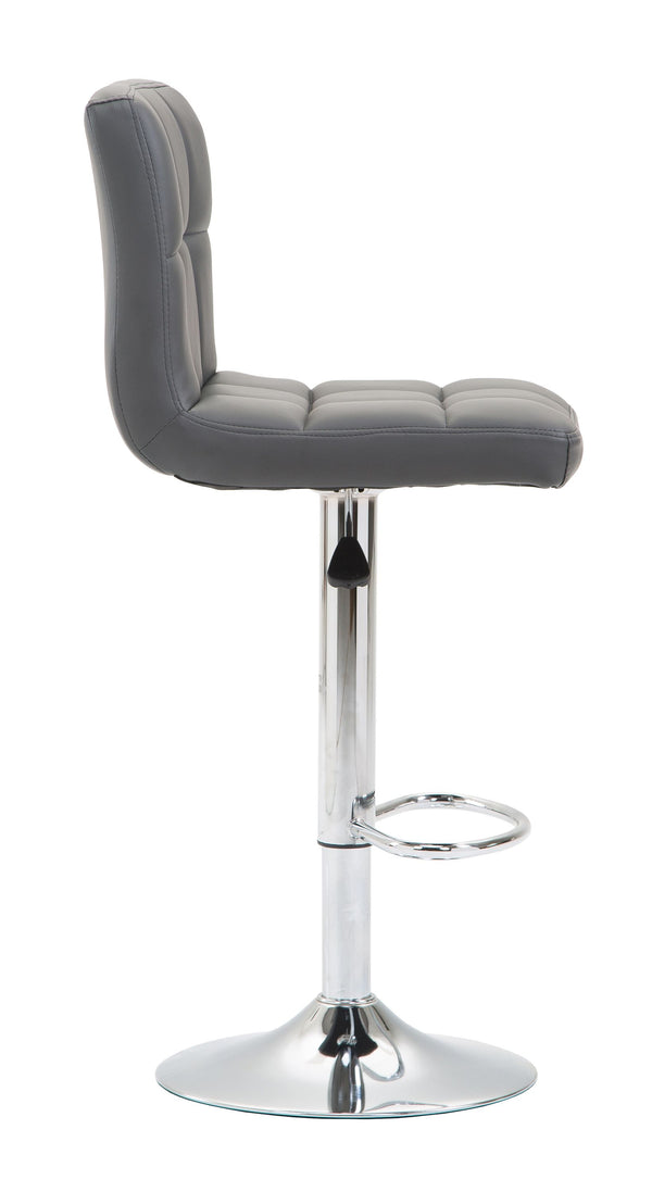 Lima grey bar stools in a set of 2