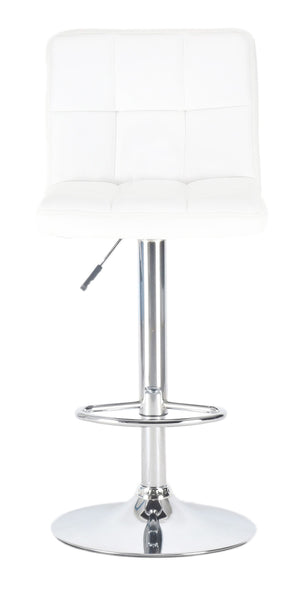 Lima white bar stools in a set of 2