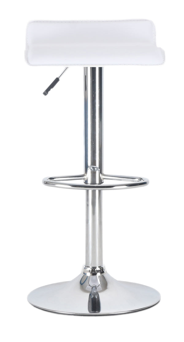 Malta white bar stools, set of 2