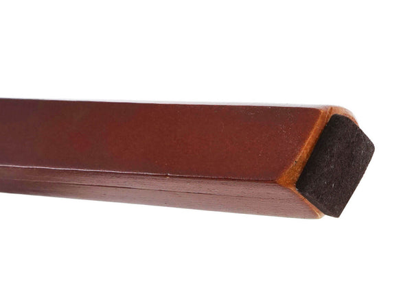 Barhocker Holz Kunstleder drehbar taupe