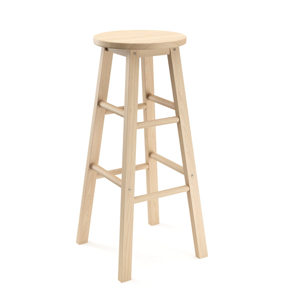 Barhocker Holz NORBERT 73 cm 2er Set natur
