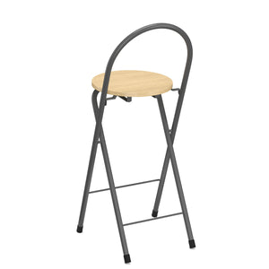 Barhocker JETT 2er Set beige/silber