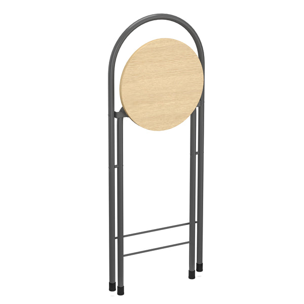 Barhocker JETT 2er Set beige/silber