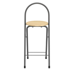 Barhocker JETT 2er Set beige/silber