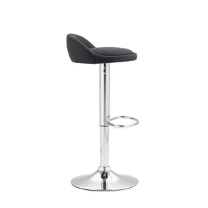 LISA bar stool set of 2, black