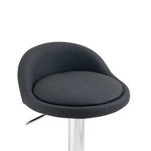 LISA bar stool set of 2, black