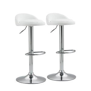 LISA bar stool set of 2, white