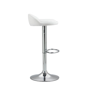 LISA bar stool set of 2, white
