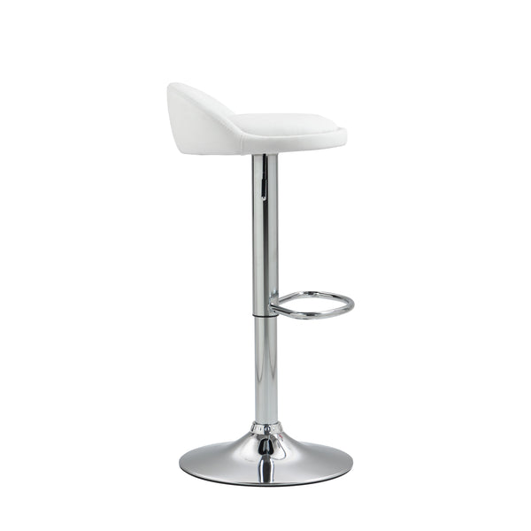 LISA bar stool set of 2, white