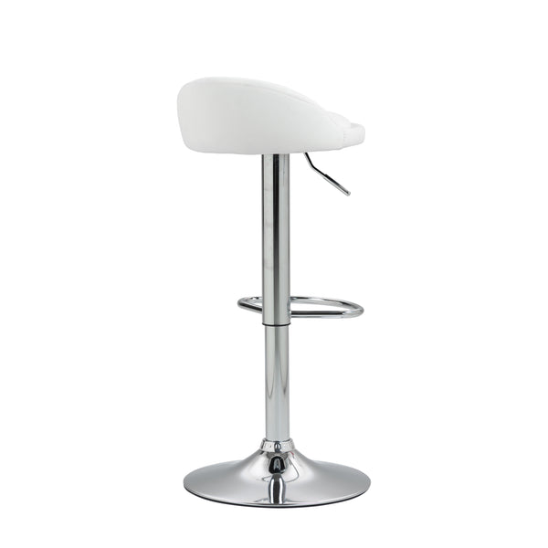 LISA bar stool set of 2, white