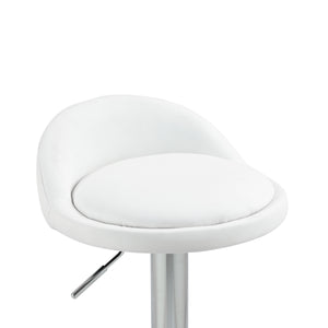 LISA bar stool set of 2, white