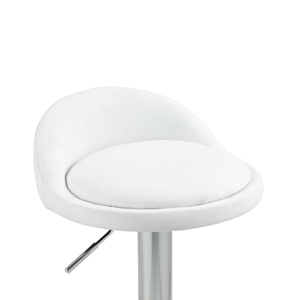 LISA bar stool set of 2, white