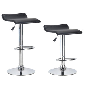 Malta bar stools, black, set of 2