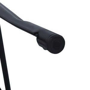 Metal bar stools METALLIX, set of 2, black