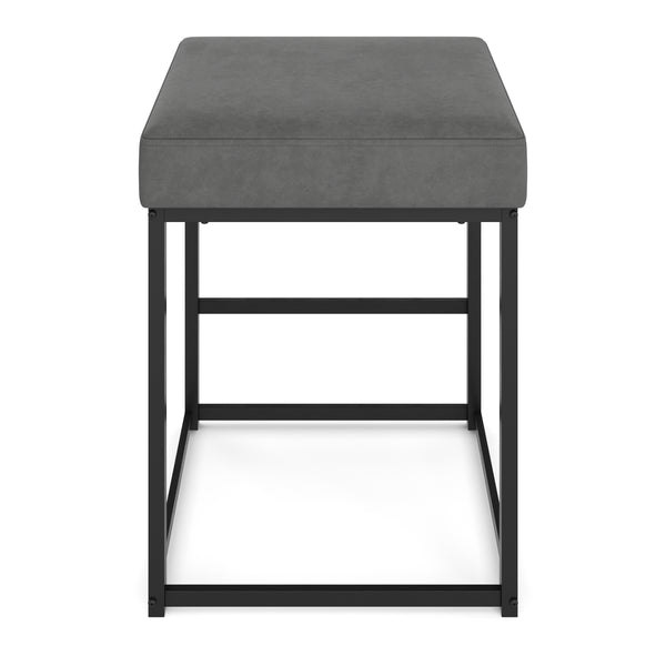 RODRIGO bar stool set of 2, anthracite