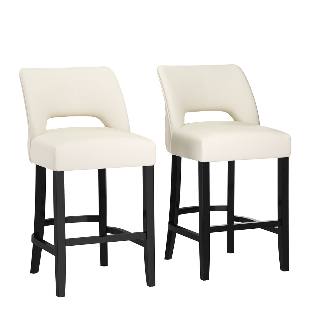 Barhocker SIVARA 2er Set beige