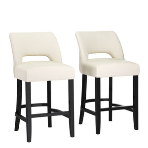 Barhocker SIVARA 2er Set beige