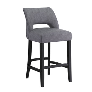 Barhocker SIVARA 2er Set anthrazit