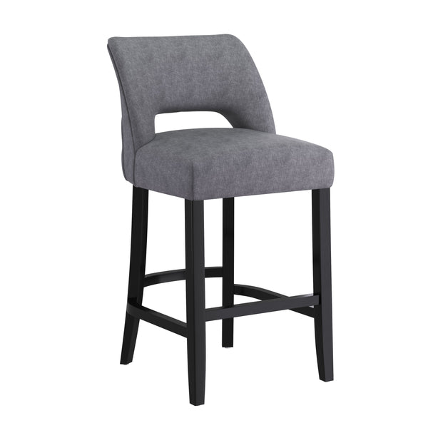 Barhocker SIVARA 2er Set anthrazit