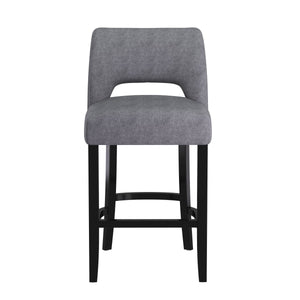 Barhocker SIVARA 2er Set anthrazit