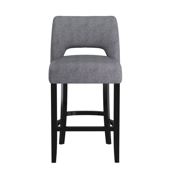 Barhocker SIVARA 2er Set anthrazit