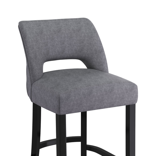 Barhocker SIVARA 2er Set anthrazit
