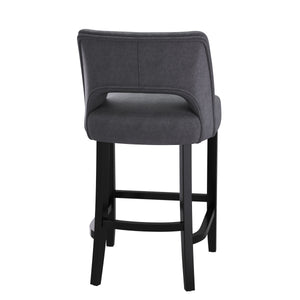 Barhocker SIVARA 2er Set anthrazit