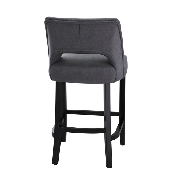 Barhocker SIVARA 2er Set anthrazit