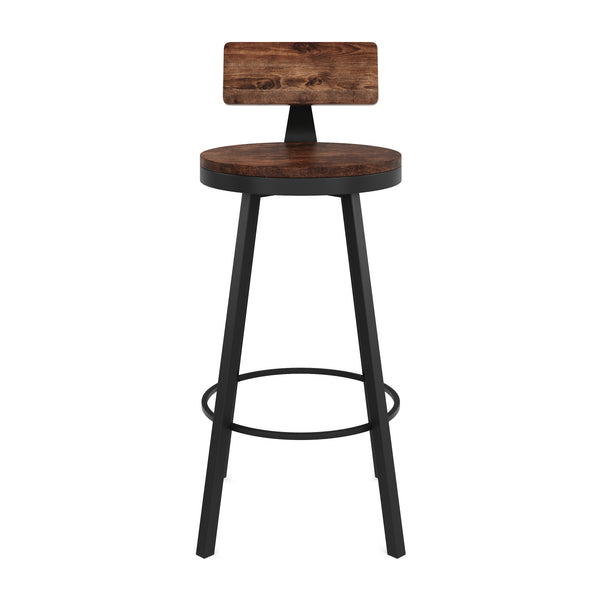 Ensemble de 2 tabourets de bar vintage