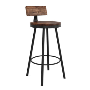 Ensemble de 2 tabourets de bar vintage