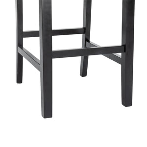 Set di 2 sgabelli da bar WADE, grigio/nero