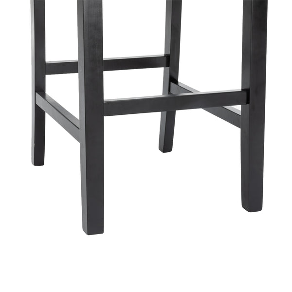 Set di 2 sgabelli da bar WADE, grigio/nero