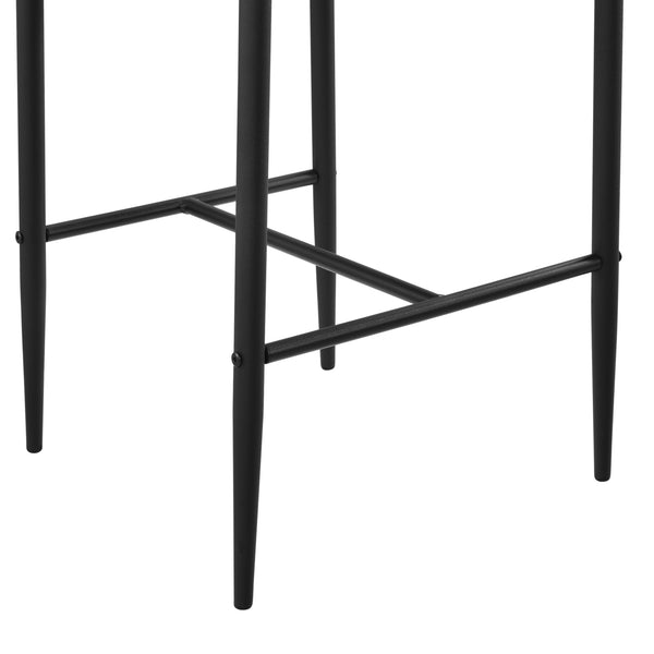 2er-Set Barhocker Barstuhl Lidköping mit Rückenlehne
