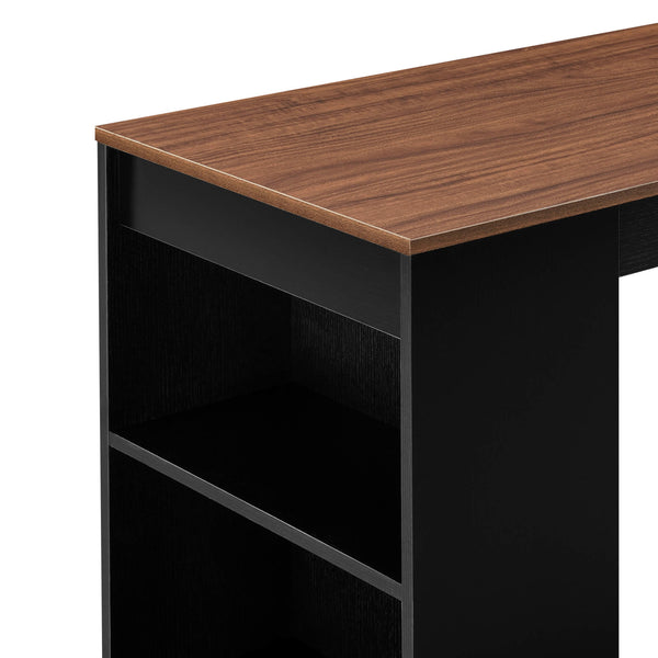 Bancone bar Kouvola 110x50x103 cm con 3 ripiani