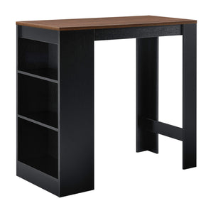 Bancone bar Kouvola 110x50x103 cm con 3 ripiani