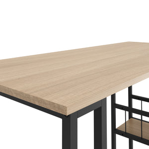 Table de bar SAMUEL 120 x 50 x 105 cm naturel