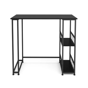 Table de bar SAMUEL 120 x 50 x 105 cm noire
