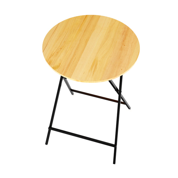 Table de bar en bois JOHN, pliable, 78 x 110 cm